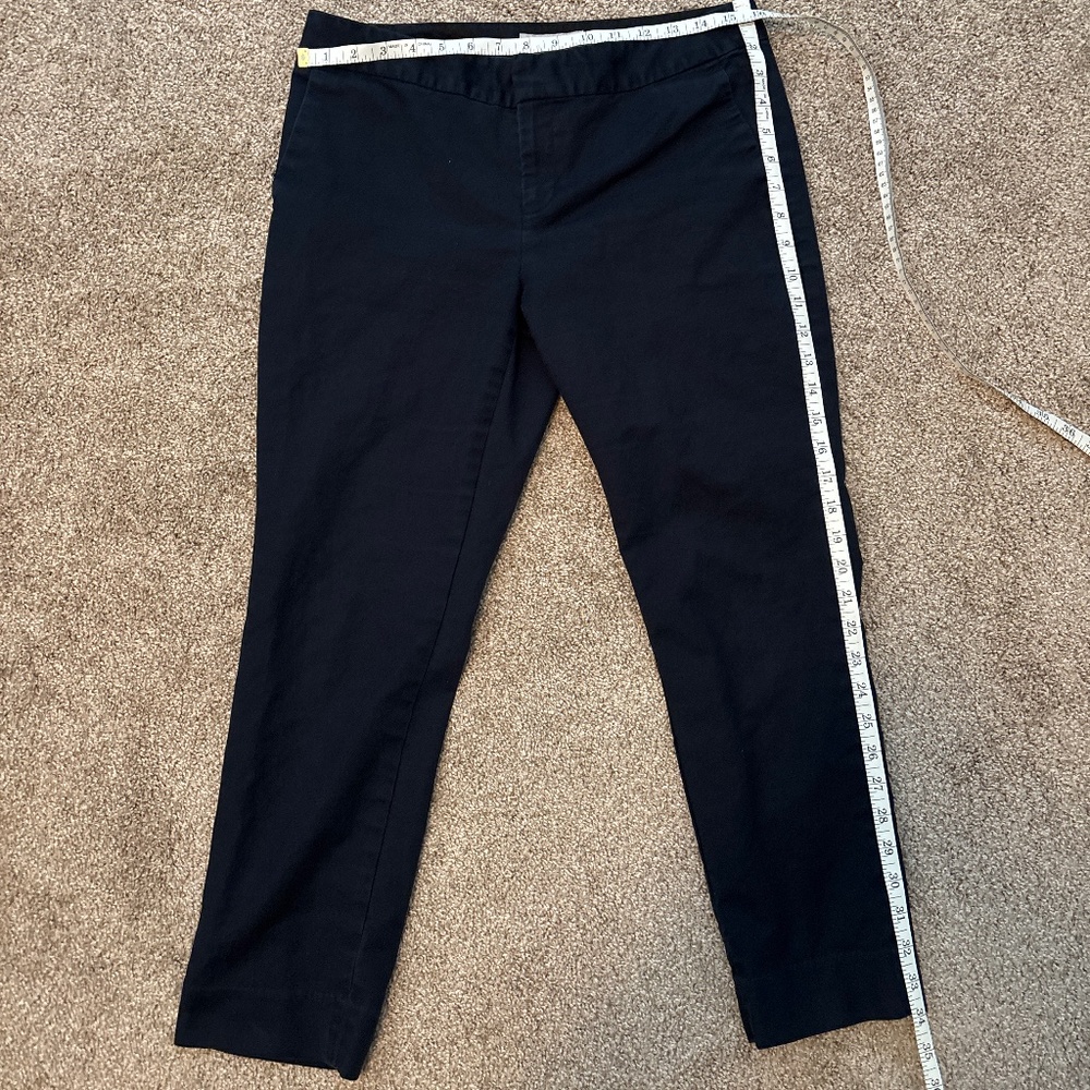 Banana Republic Hampton Fit Navy Khakis